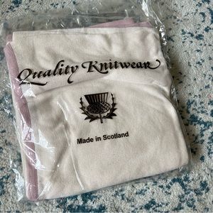 Scottish wool blanket for a baby